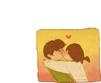 gif bisou amour